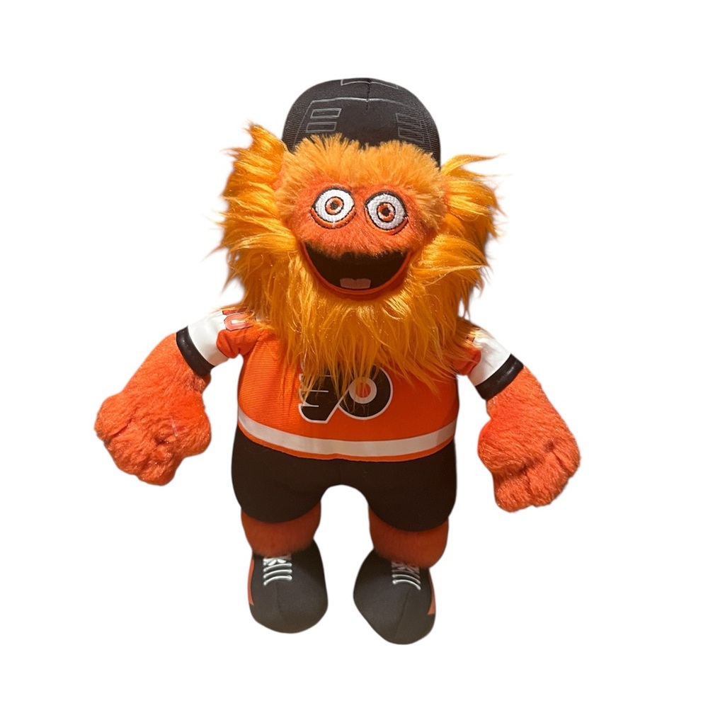 NHL Hockey Philadelphia Flyers Mascot GRITTY Plush Bleacher Creatures 11"